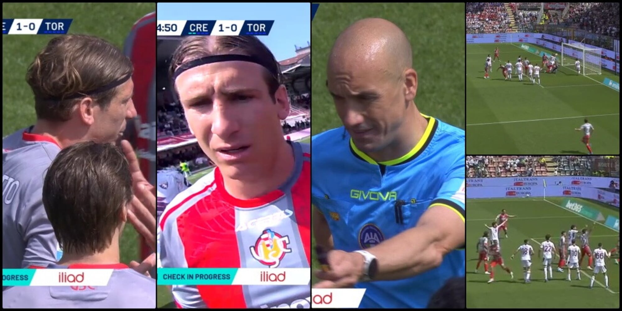 Il Var condanna la Cremonese: tolto un gol a Baschirotto. Toro, un punto che sa di salvezza!