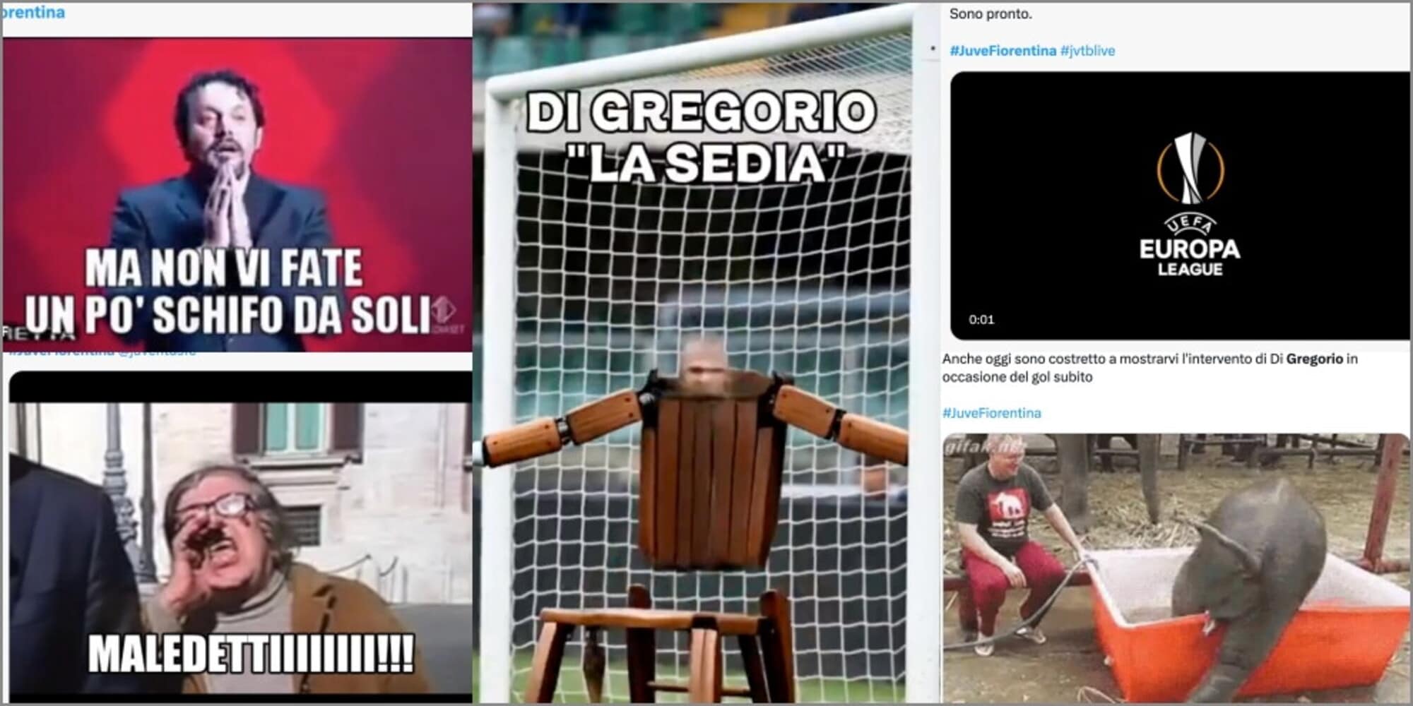 "Non vi fate schifo? Maledetti! È tornato Di Gregorio la sedia": il disastro Juve visto dai social