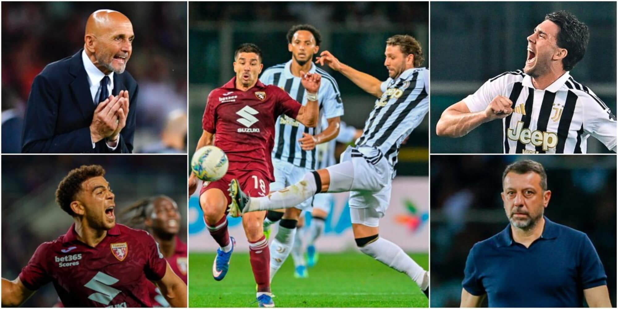 La Juve scappa, il Toro la riacciuffa: 2-2 nel derby finale
