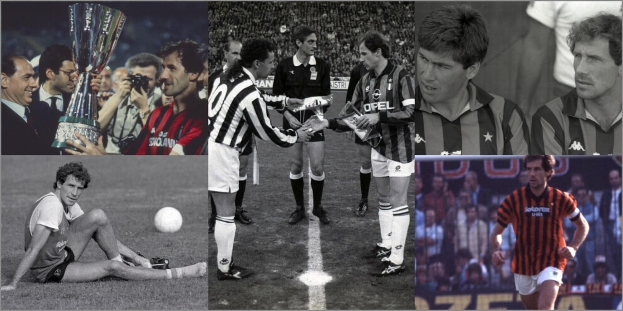 Franco Baresi, le immagini più belle della sua carriera col Milan e non solo