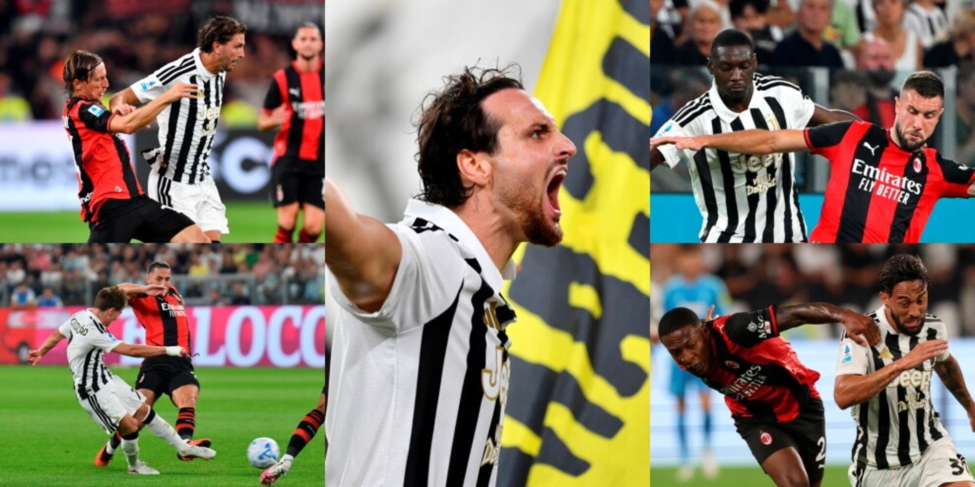 Gatti fa impazzire lo Stadium, Conceicao fermo al palo: Juve-Milan per istantanee

