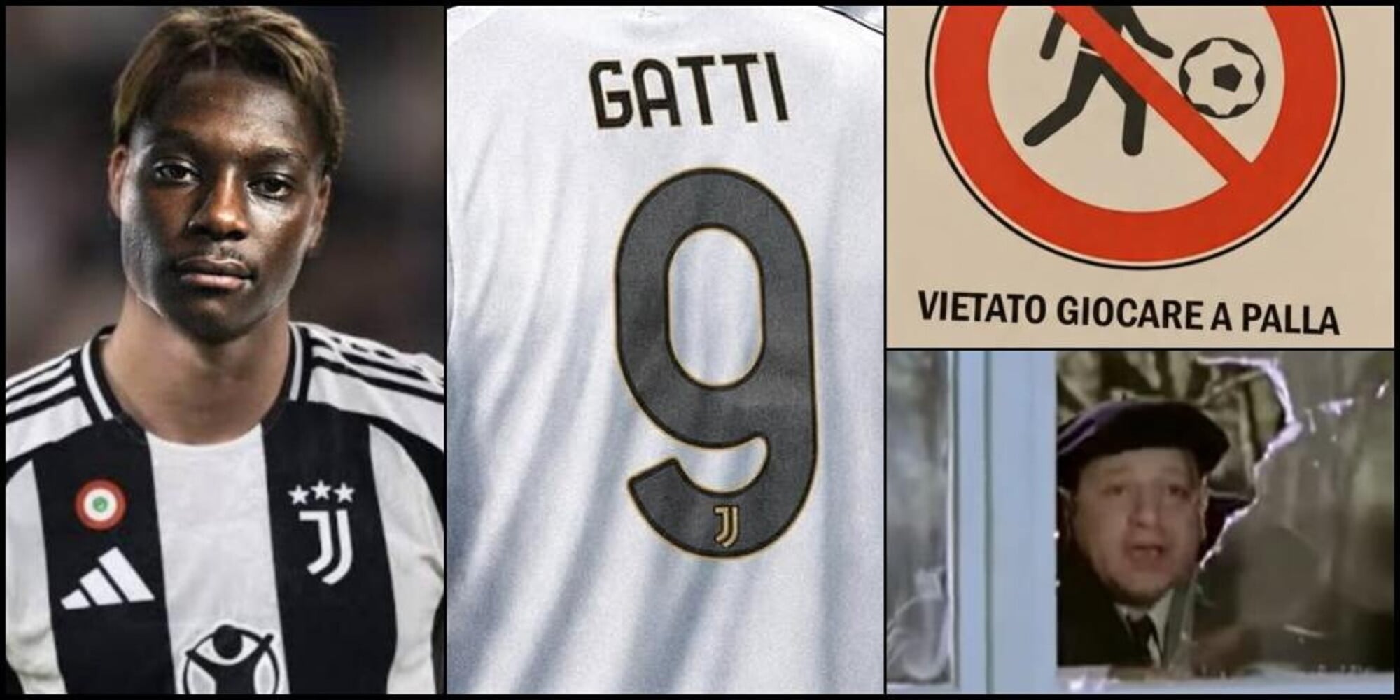 "Gatti puntero!", "Kolo così no", "Il solito palo": la Juve pareggia e i tifosi impazziscono
