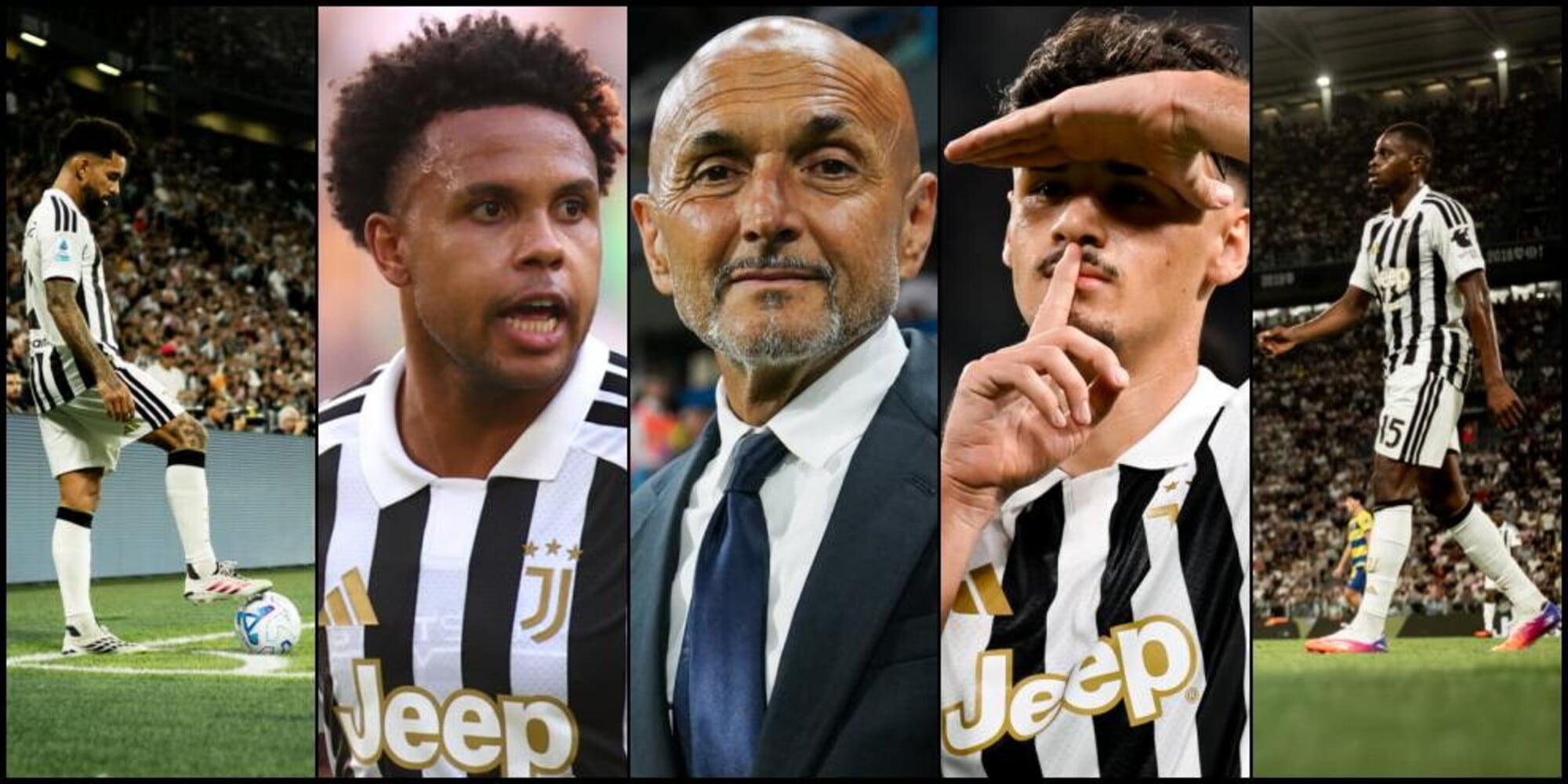Juve, la formazione ufficiale contro l'Atalanta: le scelte di Spalletti
