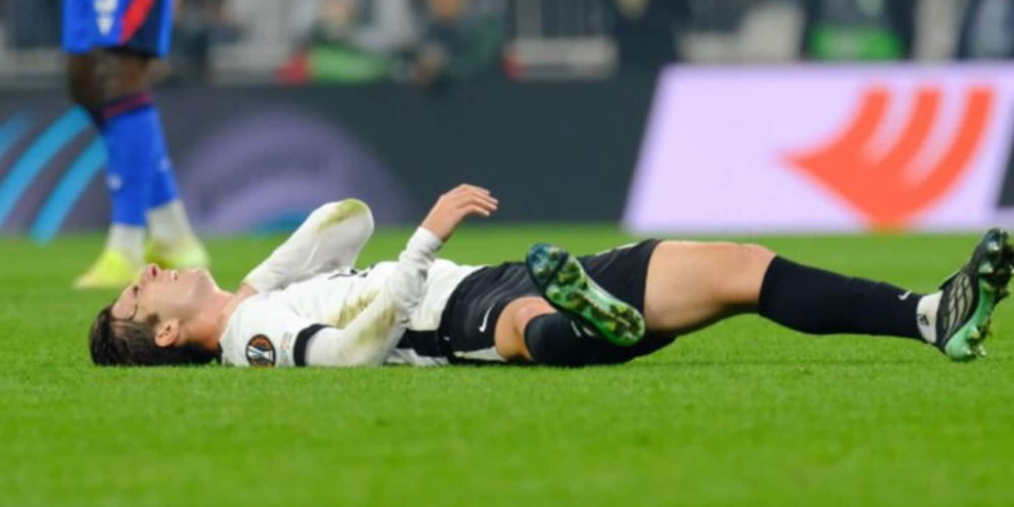 Megsérült a Juventus kölcsönjátékosa, hetekre kidőlt