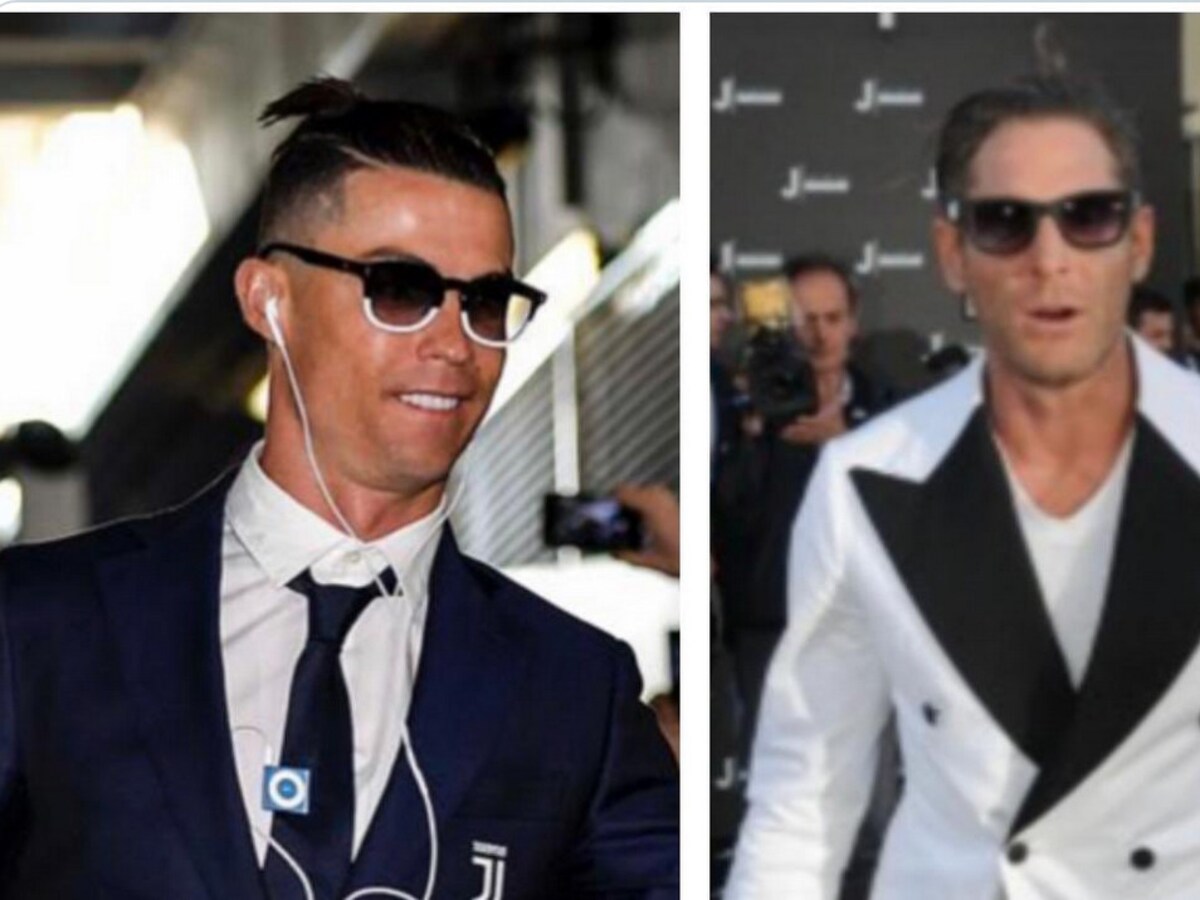 Lapo Elkann e Cristiano Ronaldo in gol: ecco gli occhiali #CR7Eyewear