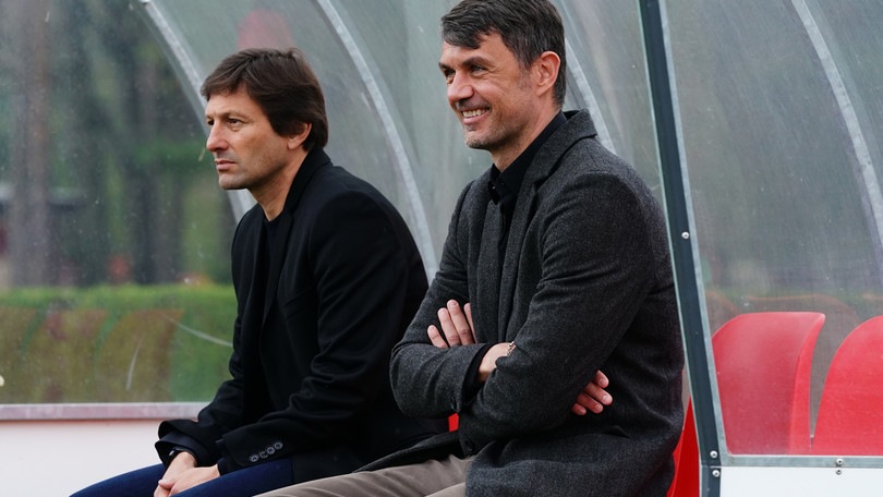 Milan, anche Leonardo e Maldini all'allenamento
