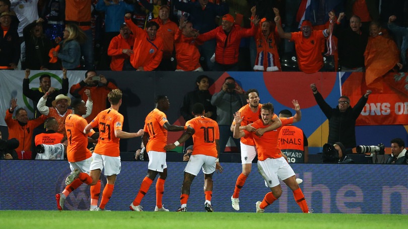 Nations League, De Ligt e Promes stendono l'Inghilterra