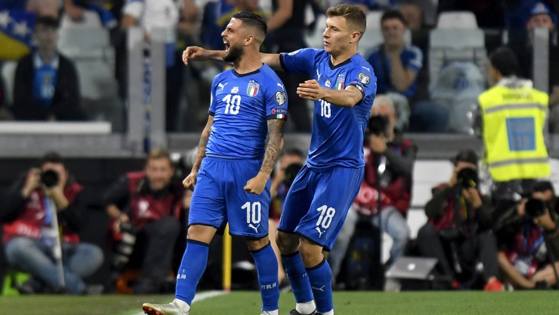 Italia, il gol di Insigne è di rara bellezza