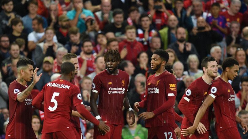 Liverpool, che poker all'esordio in Premier!