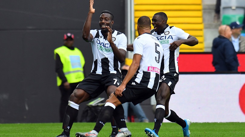 Il Torino scivola ad Udine. Okaka, gol da tre punti