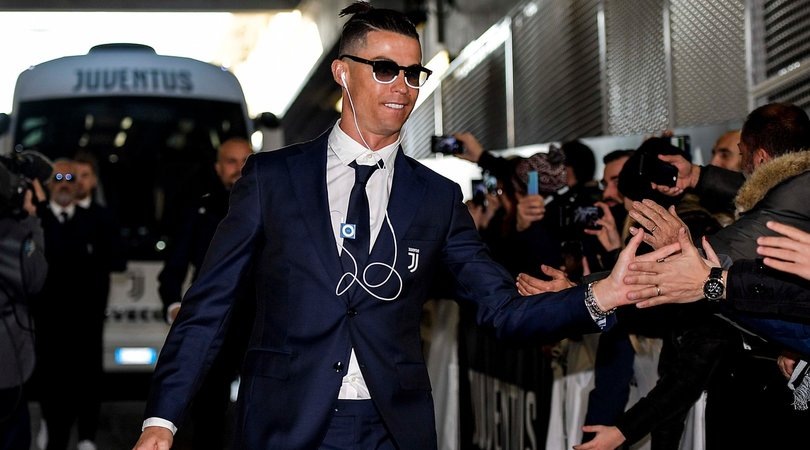 Ronaldo, cuore Juve: anche gli occhiali sono bianconeri
