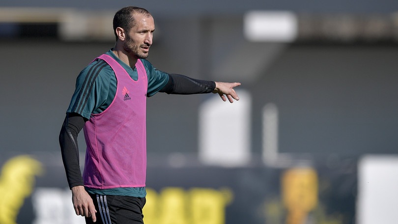 Juve, Chiellini corre verso il recupero: eccolo in amichevole