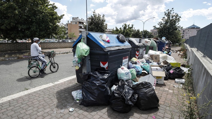 Roma, riecco il problema rifiuti