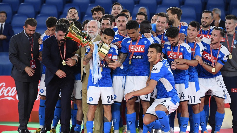 Il Napoli fa festa grande: la Coppa Italia è sua