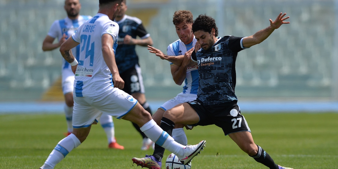 L'Entella si fa riprendere al 91': con il Pescara è 1-1