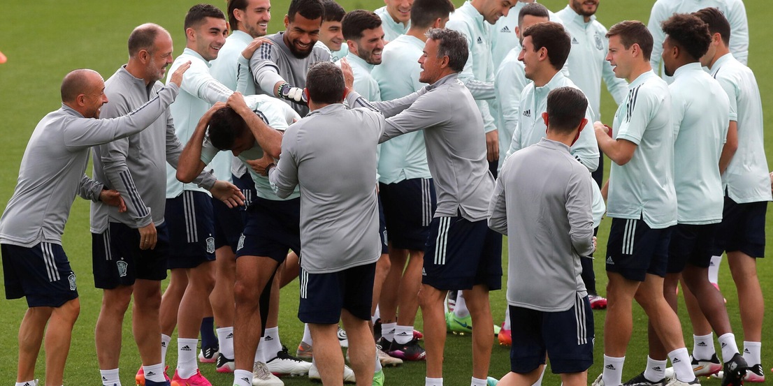 Spagna, allenamento vista Slovacchia: Rodri "preso di mira"