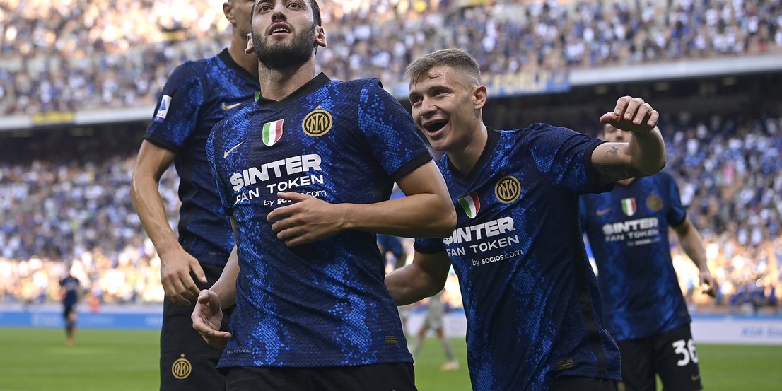 Calhanoglu e Dzeko, è subito show: Inter-Genoa 4-0