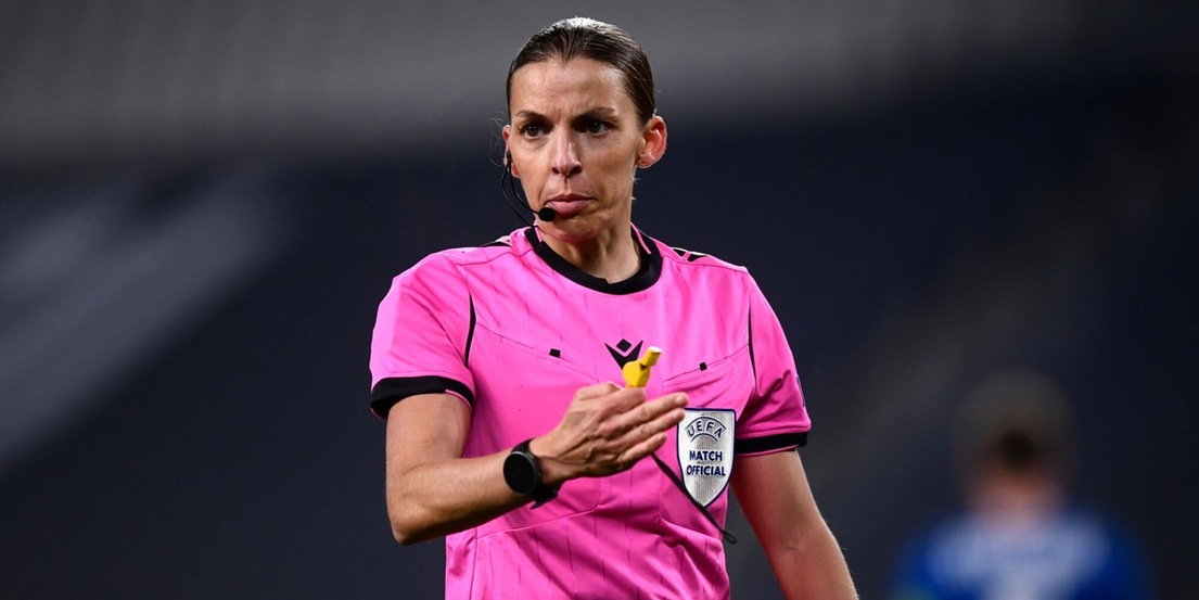 Juve-Dynamo Kiev, Stephanie Frappart fa la storia