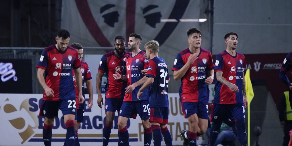 Il Cagliari vola agli ottavi di Coppa Italia: Cittadella ko 3-1, ora il Sassuolo