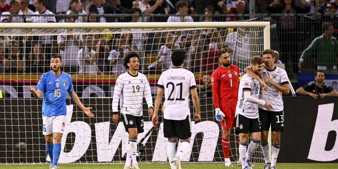 La Germania annienta l'Italia: Werner doppietta, solo Gnonto sorride
