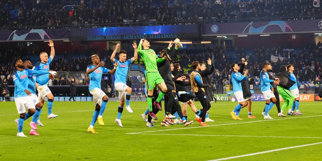 Osimhen leggenda, Di Lorenzo e Politano top: le pagelle di Napoli-Eintracht