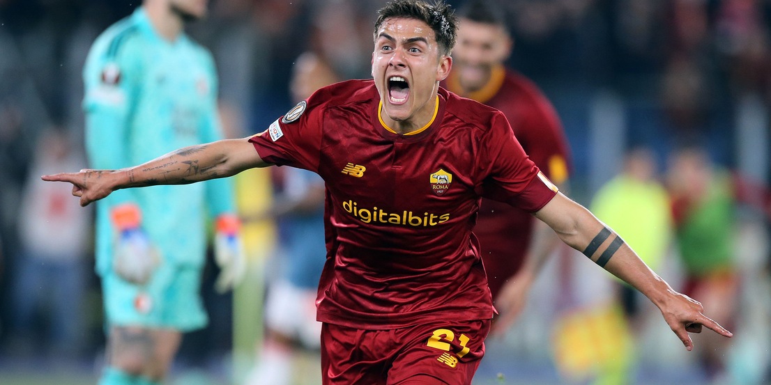 Pagelle Roma-Feyenoord: Dybala, gol della provvidenza. Mourinho scacchista