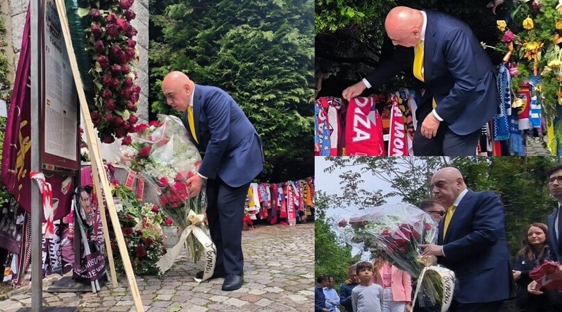 Galliani a Superga: l’omaggio agli Invincibili del Grande Torino