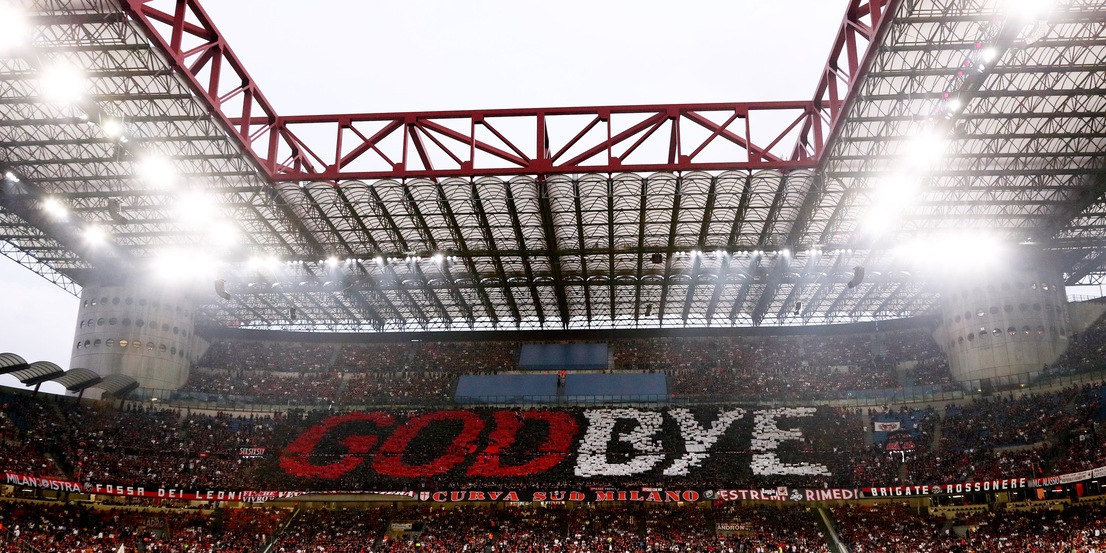 Milan, la coreografia di San Siro per Ibrahimovic