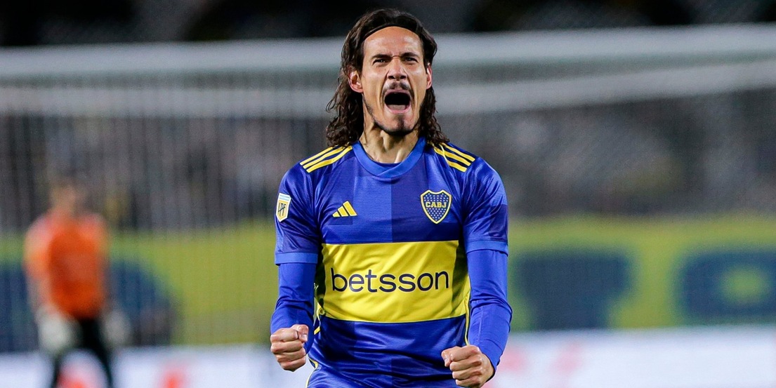 Cavani, primo urlo Boca alla Bombonera!