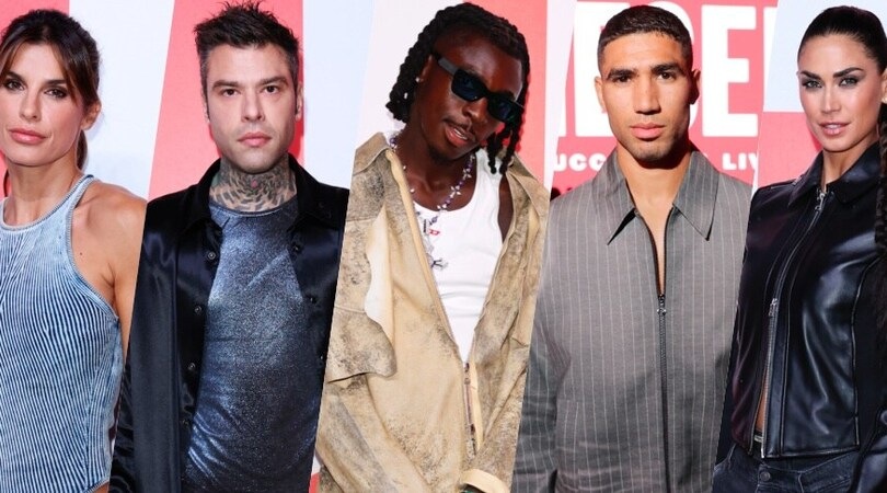 Milano Fashion Week, parata di stelle alle sfilate: ci sono anche Kean e Hakimi