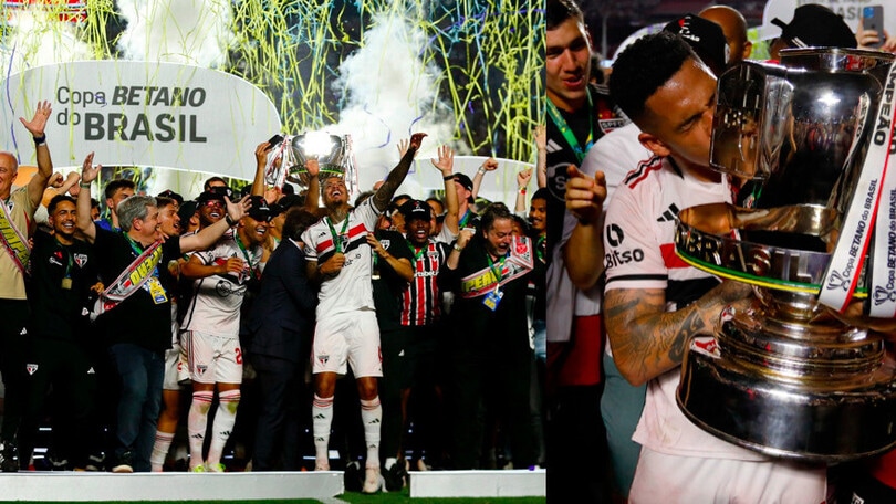 Il San Paolo vince la Coppa del Brasile: Flamengo ko, che festa al Morumbi