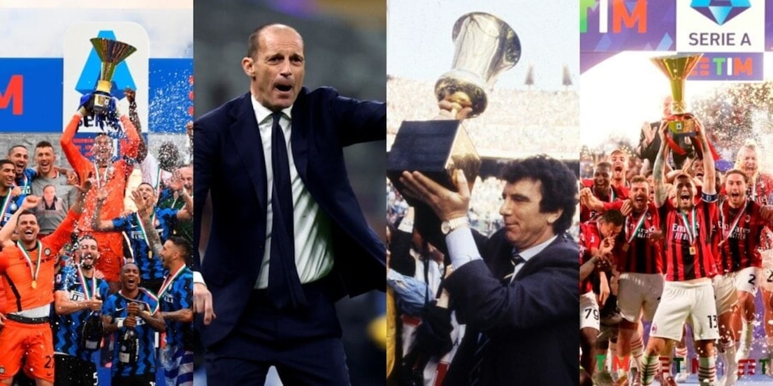 Juve, Inter, Milan: quanti giorni senza un trofeo? La classifica delle 3 big