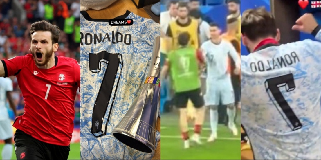 "Dreams", la notte magica di Kvara: favola Georgia, idolo Ronaldo e la risposta a Conte