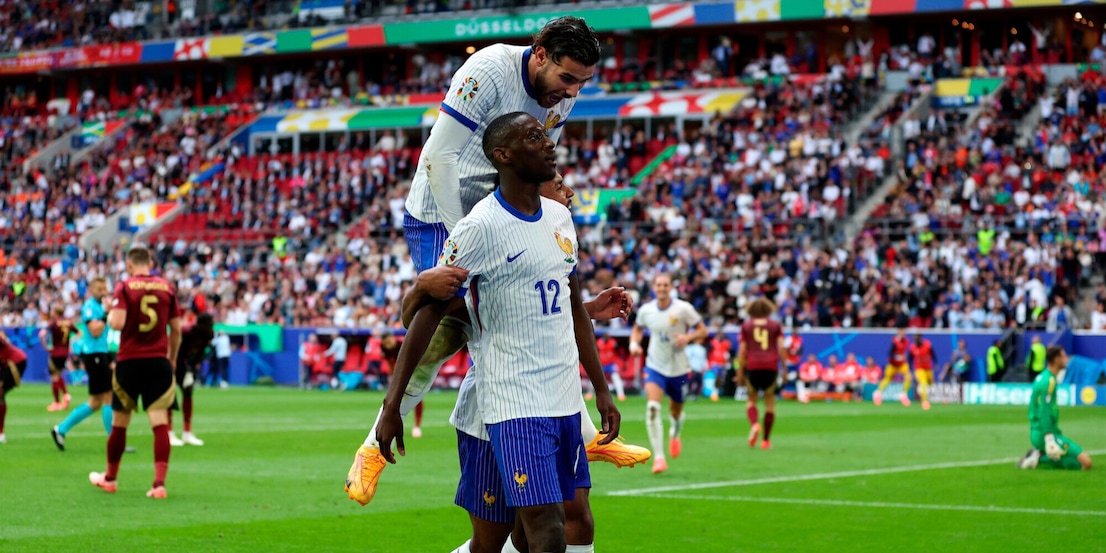 Kolo Muani lancia la Francia ai quarti di Euro 2024: Belgio ko, grana Rabiot