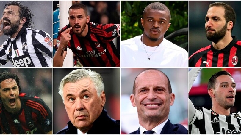 Da Kalulu a Bonucci e Pirlo : gli affari di mercato e non solo tra Juve e Milan