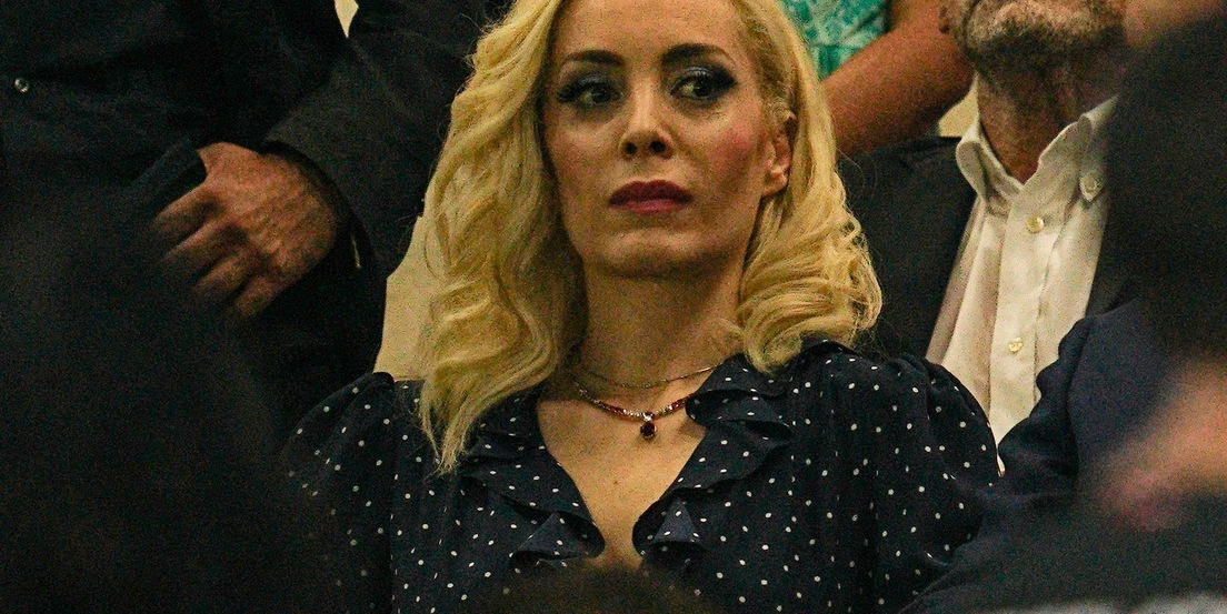 Marta Fascina, la presenza silenziosa in tribuna per il Trofeo Berlusconi
