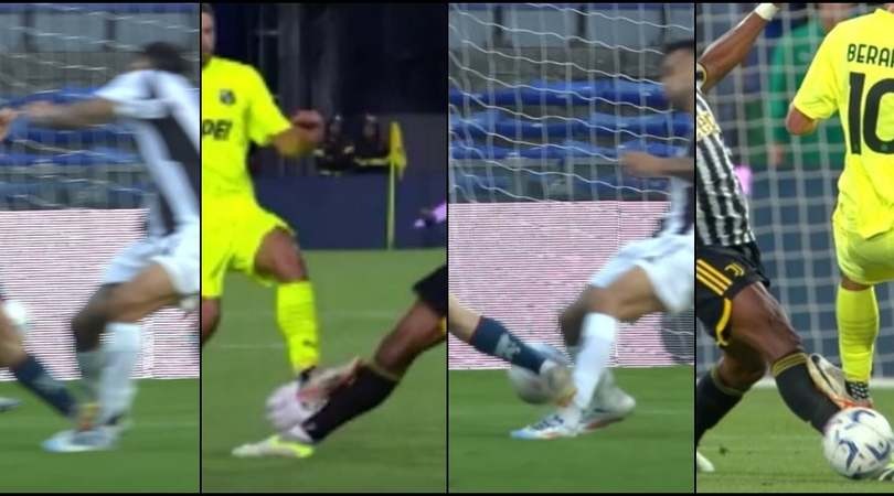 Vi ricordate Berardi su Bremer? Stesso arbitro, Frendrup così: ammonito