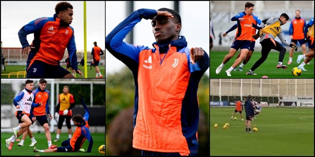 Weah da Vlahovic, McKennie nuovo look e classe Rouhi: la Juve verso il Milan