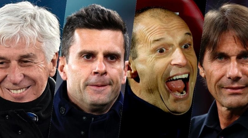 Juve, Motta vs Allegri: la classifica a confronto dice tutto! Gasp e Conte volano