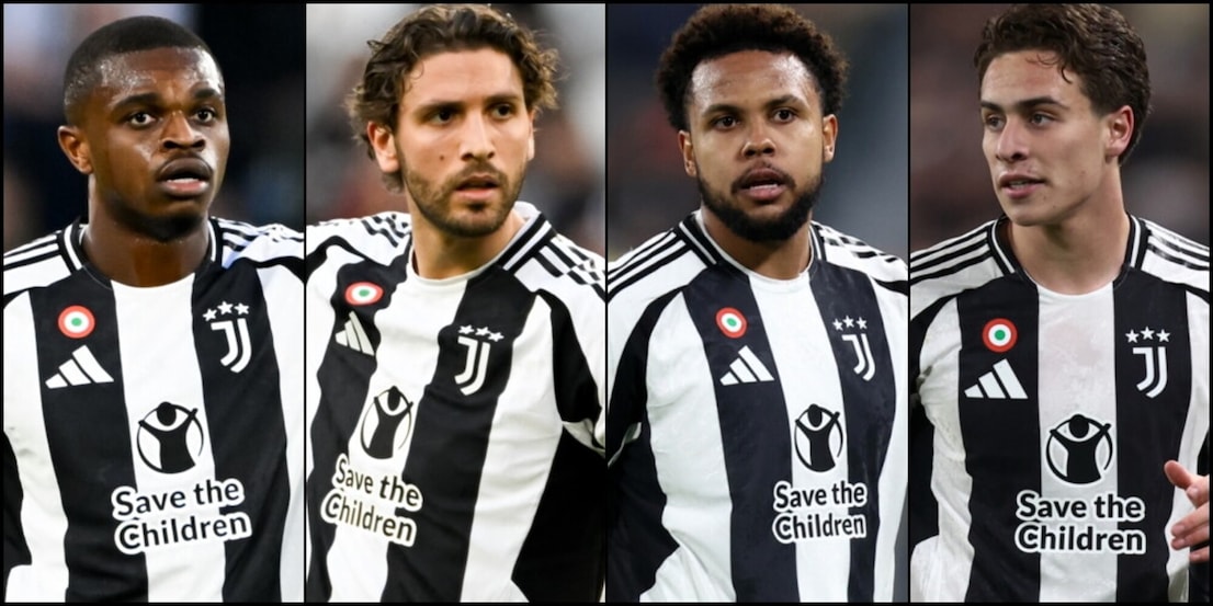 Roma-Juventus, la formazione ufficiale di Tudor