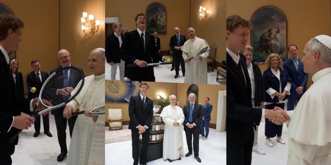 Sinner, l'incontro con Papa Leone XIV e il regalo