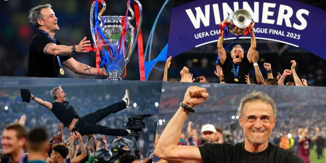 Luis Enrique alza la Champions, altro Triplete: dalla Juventus...all'Inter