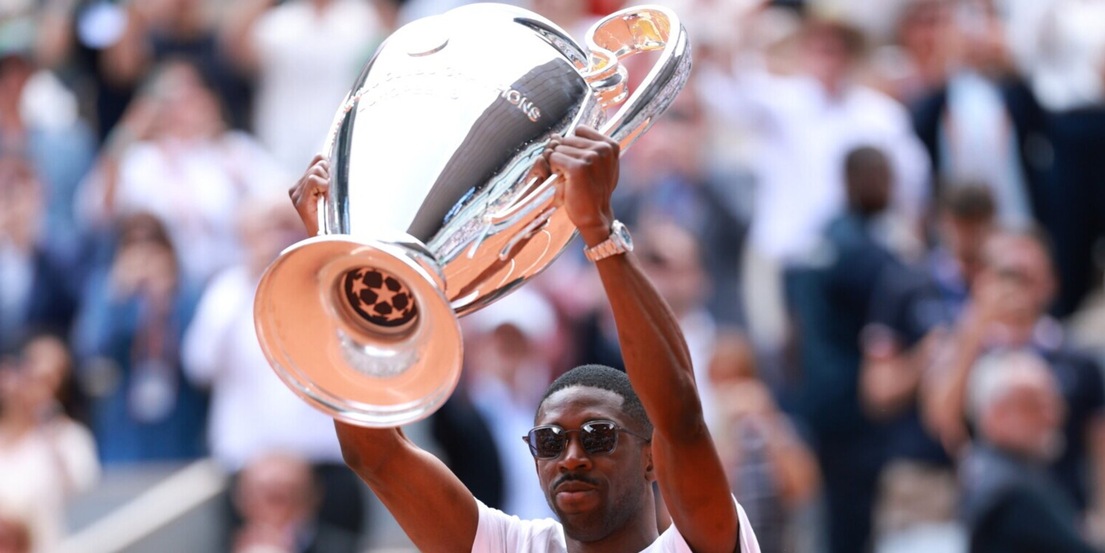 Dembélé e la Champions League al Roland Garros: festa Psg infinita!