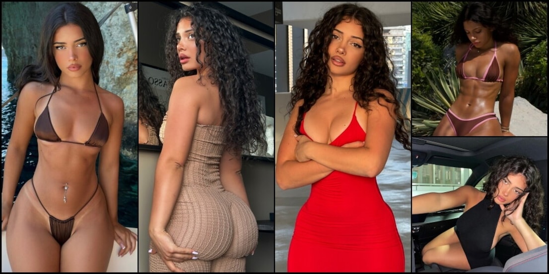I messaggi da Leao, Vinicius e Benzema: chi è la sexy influencer Melissa M