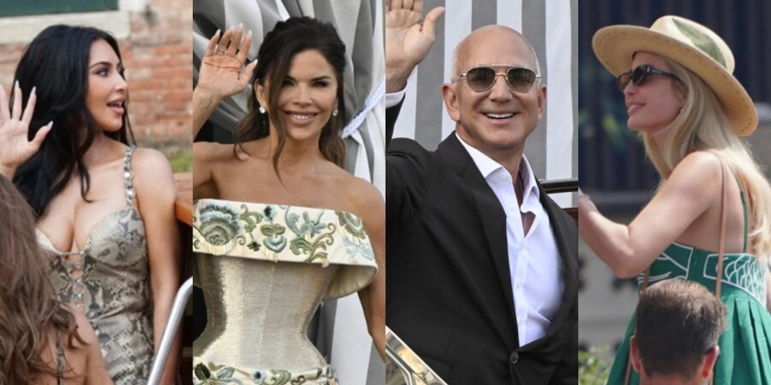 Jeff Bezos e Lauren Sanchez, nozze a Venezia: sfilata di vip in Laguna