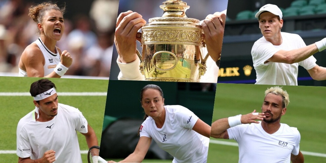 Wimbledon, gli avversari di tutti gli italiani all'esordio: subito derby per Sinner
