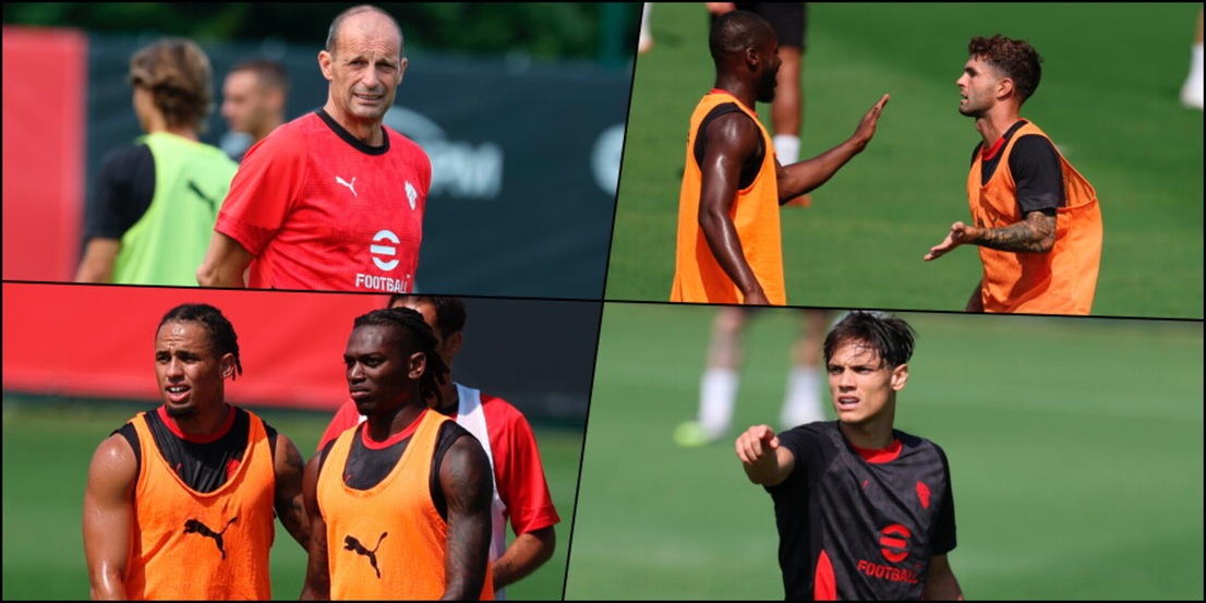Allegri battezza il nuovo Milan sotto il sole e Ricci è già il riferimento