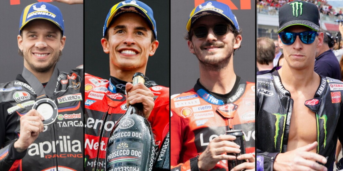 MotoGP, classifica piloti aggiornata dopo il Sachsenring: la situazione Marquez-Bagnaia