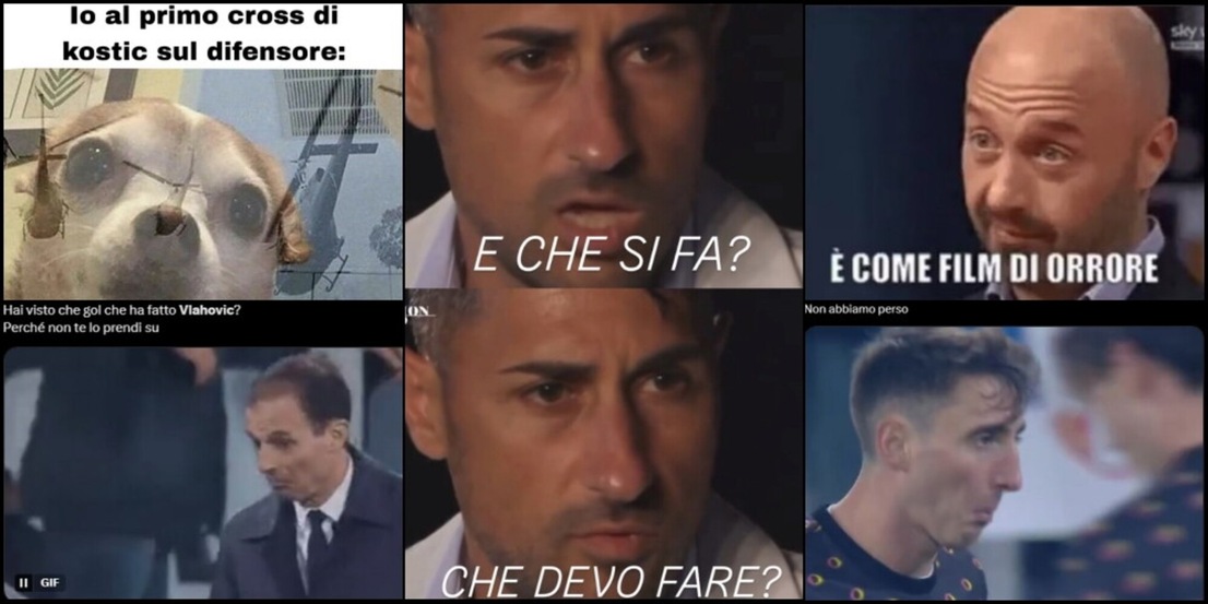 "Motta una persecuzione", "Max guarda Vlahovic": il ritorno Juve visto dai social