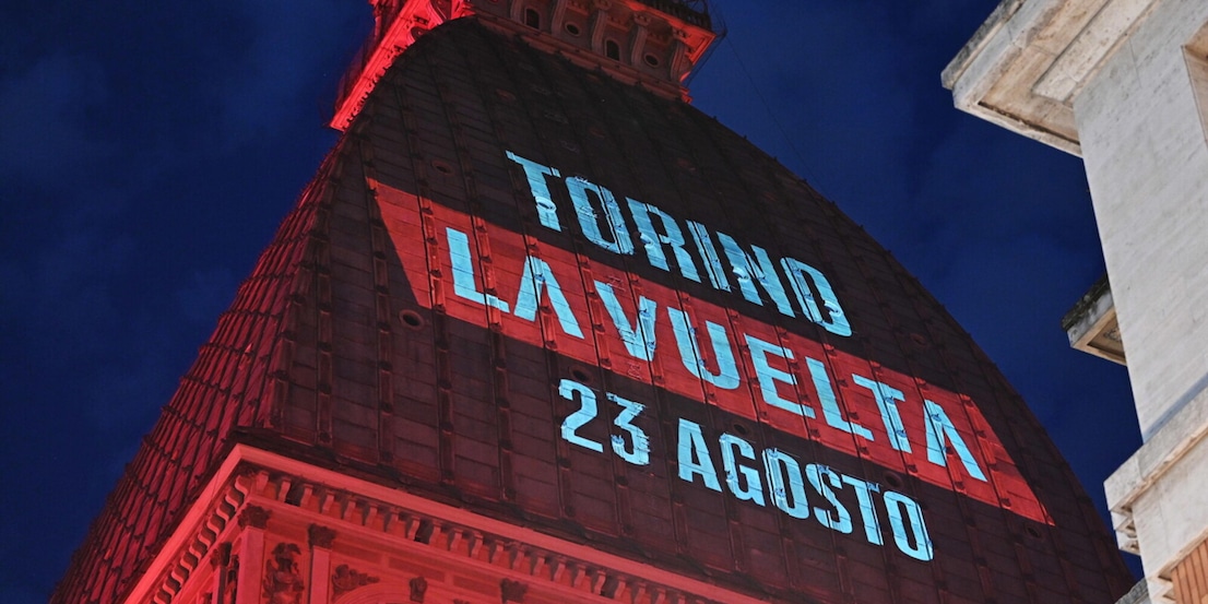 La Vuelta parte da Torino: la Mole Antonelliana celebra l'evento così